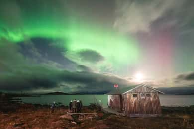 Kiruna: Northern Lights Chase with Car