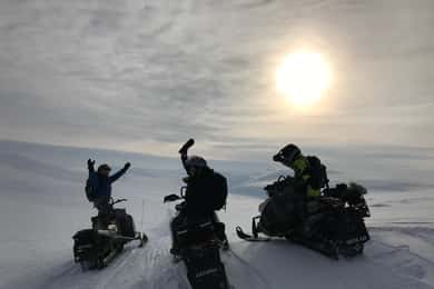 From Tromso: Arctic Wilderness Snowmobile Daytime Tour