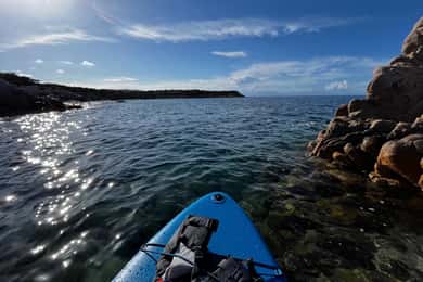 La Maddalena: Stand-Up Paddleboard Yoga Class