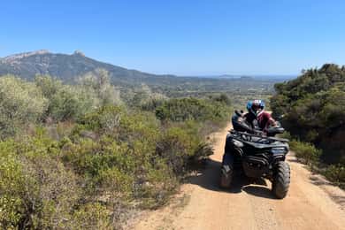 Quad bike excursion: Half day on the Golgo Plateau