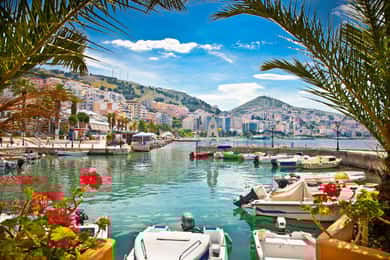 Desde Durrës/Golem: excursión de un día a Saranda, Ksamil y el Ojo Azul