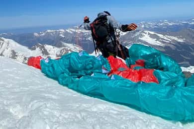 Chamonix et parapente