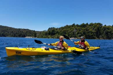 Bariloche: kayak tour to Lake Moreno and trekking to the Mirador del Tristeza