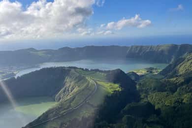 Privat van tour Sete Cidades, Lagoa do Fogo – volcanic lakes