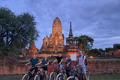 Ayutthaya: 3-Hour Sunset Ride Bike Excursion