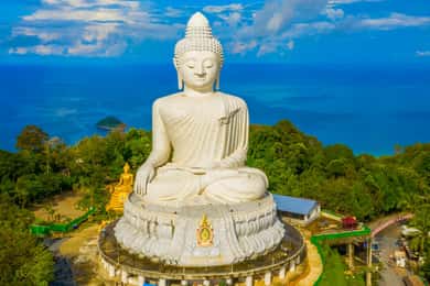 Phuket: Visita guiada ao Miradouro, Wat Chalong, Cidade Velha