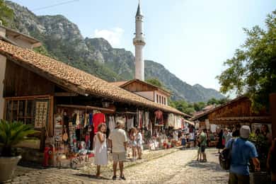 Semi-privat tur; Albanien, Kosovo &N. Makedonien fra Tirana