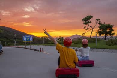 Seoul to Incheon Day Tour: Luge Ride, Railbike & Ferry Ride