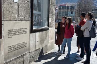 Beginn der Tour „Der Erste Weltkrieg“