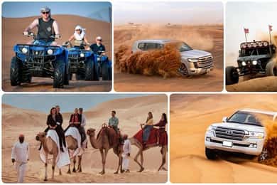 Doha: ATV/Desert Safari with Activities and Inland Sea Stop