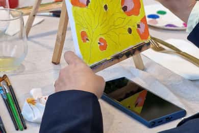 Sip & Sketch at Riva Beach Club