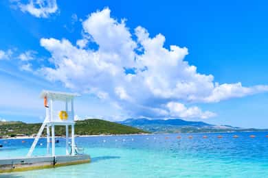 From Tirana: Ksamil Islands, Saranda, & Blue Eye Day Trip