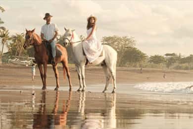 Bali: Beach horse riding