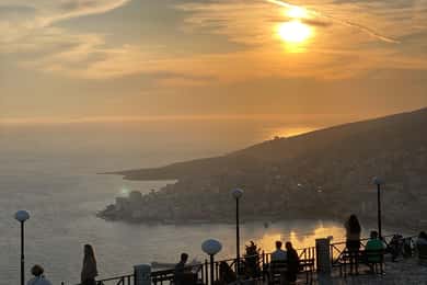 From Ksamil & Sarande: Blue eye & Lekursi Castle SUNSET
