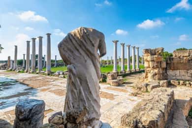 Från Paphos: Famagusta med Salamis och Varosha "spökstad