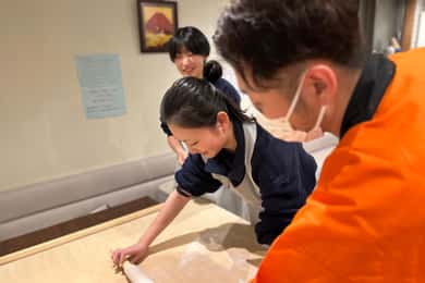 Experiencia de elaboración de fideos japoneses de trigo sarraceno en Sapporo,japón