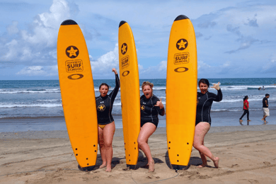 Bali; Aula de surf em grupo para principiantes (não nadadores)