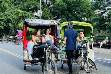 NYC: Central Park Pedicab Tour med fotostopp