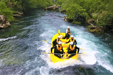 Rafting på Cetina-floden