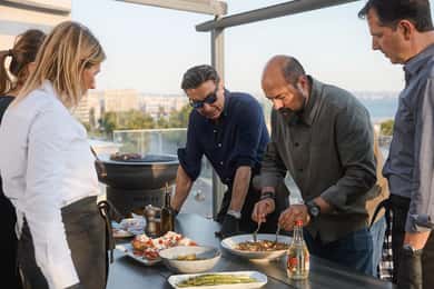 Tesalónica: cocina y cata de vinos con vistas al puerto