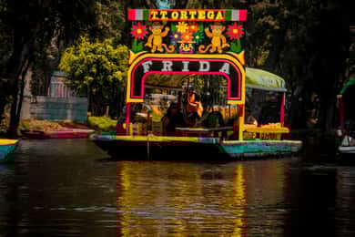 Mexico City : Xochimilco waterways and Coyocan alleys