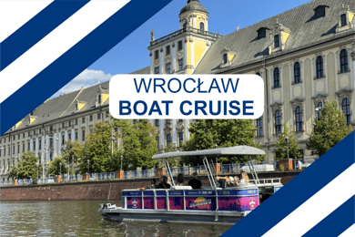 Wroclaw ticket for Old Town boat cruise during the day