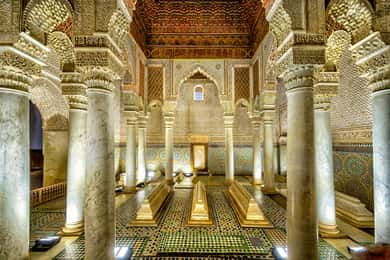 Marrakech: Tombe Saadian, Palazzo Bahia, Medina e Souk Tour