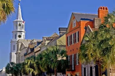 Charleston: Excursão guiada na cidade histórica em autocarro
