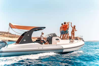Malta: Charter privado em Comino e na Lagoa Azul