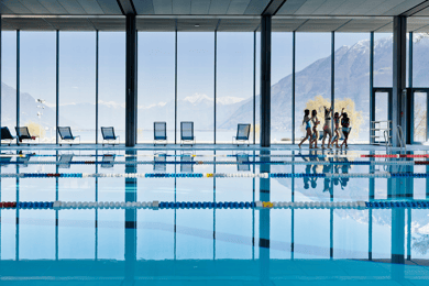 Lido Locarno: Tagesticket für den Pool mit optionaler Wasserrutsche
