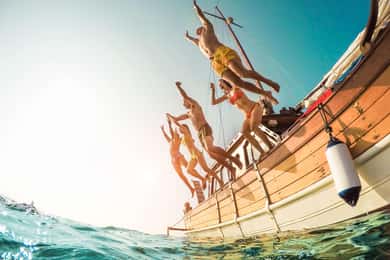 From Amalfi: Capri Island Boat Tour with Snorkeling & Drinks
