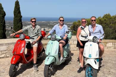 Vespa scenic tour: Trulli and Countryside with tastings in Itria Valley