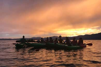 Lac de Garde : Excursion en canoë au coucher du soleil à Punta San Vigilio