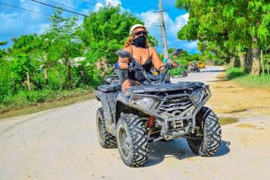 Aventura em quadriciclo ATV - Praia e Interior de Macau