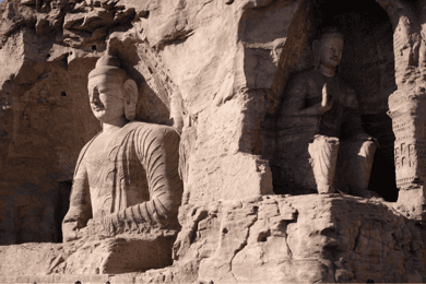 Datong: Transfer or Tour to Yungang Grottoes&Hanging Temple