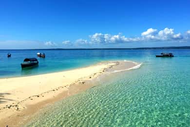 Zanzibar : Visite du banc de sable de Nakupenda et de l'île prison et déjeuner