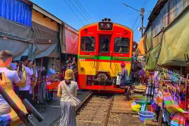Bangkok: Mercati ferroviari di Damnoen Saduak e Mae Klong