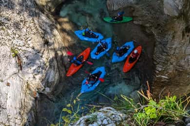 Slowenien: 4-tägiger Packrafting-Kurs auf dem Fluss Soca