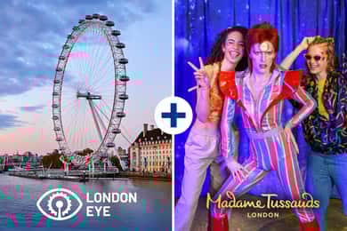 London Eye and Madame Tussauds Combo Ticket