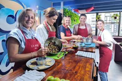 Miraflores: Amazing Peruvian Cooking Class Ceviche Seafood and Pisco Sour