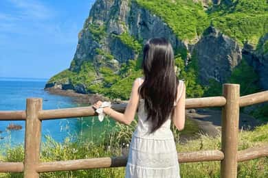 Jeju : visite des sites orientaux de l'UNESCO avec spectacle Haenyeo