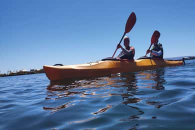 Kayaking on Lake Titicaca & Uros Floating Islands
