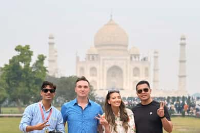 De Deli: Excursão de um dia ao Taj Mahal e Agra em comboio super rápido