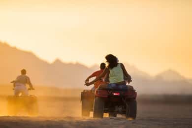 Ghardaia: Quad Biking Tour with Dinner Show
