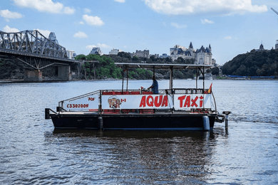 OTTAWA - GATINEAU: Servicio de taxi acuático