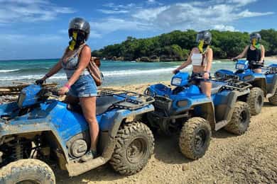 Apenas transporte para o passeio de quadriciclo