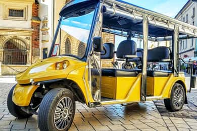 Krakow: Kazimierz by Golf Cart and Schindler's Factory Tour