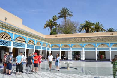 Marrakech : visite guidée du palais de la Bahia - entrée coupe-file