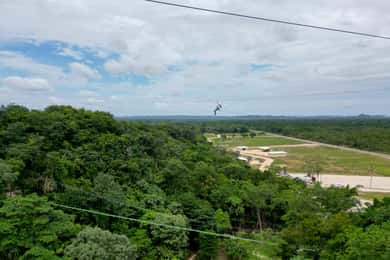 Zona Magica Ziplining in Belize