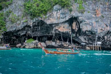 Phi Phi: 7 Islands Speed Boat til Maya Bay og Bamboo